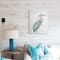 Stupell Industries Watercolor Crane Soft Blue Tones Aquatic Bird Canvas Wall Art